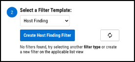Playbooks - Select Filter Template